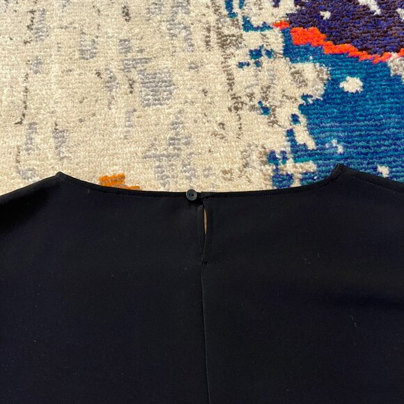 Set of 2 Uniqlo Drape Dolman Short-Sleeve Blouses, Black and Green, size Small - Picture 7 of 16